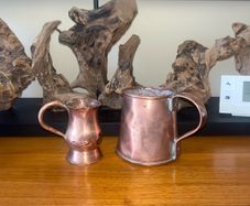 Victorian Copper Pub Measures