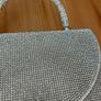 Handbagmoom Silver Crystal Occasion Bag Image 2