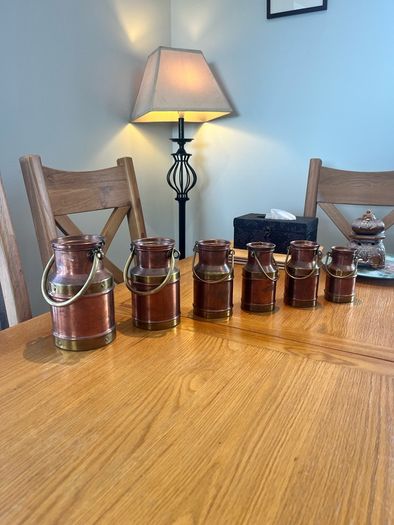 Vintage French Copper Churns by Jean Paul Thevenot