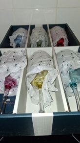 wine glasses x 6