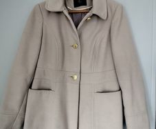 Beige peacoat