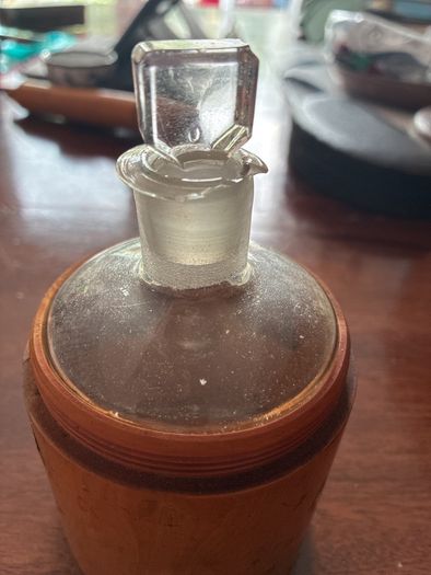 Victorian field medicine bottle