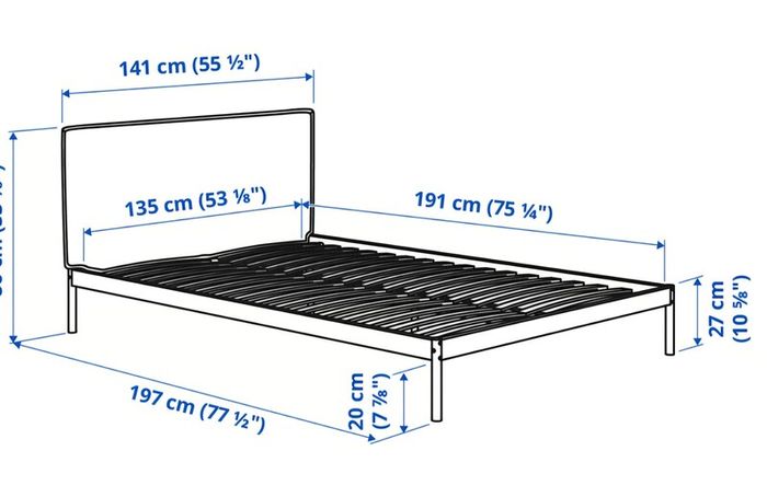 Ikea bed & mattress