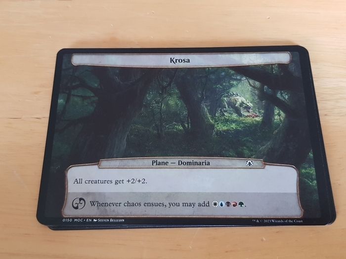 Magic the Gathering Planechase 15 card set