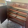 19th Century Mahogany Linen Cupboard / Antique Cabinet Image 2