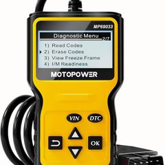 MOTOPOWER MP69033 OBD2 Scanner Universal Car Engine Fault Code Reader, CAN Diagnostic Scan Tool for All OBD II Protocol Cars