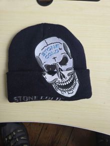 wwf/wwe stone cold steve austion beanie