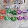 Wooden number eggs Image 2