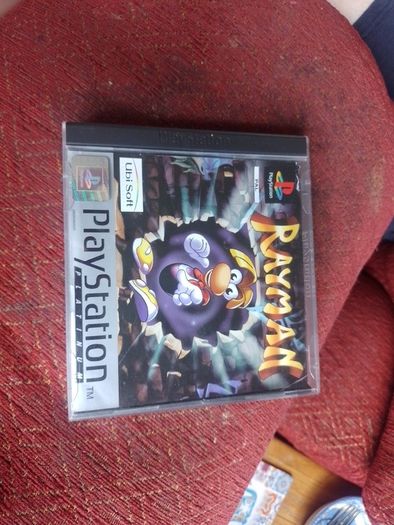 Rayman on PS1 Platinum edition
