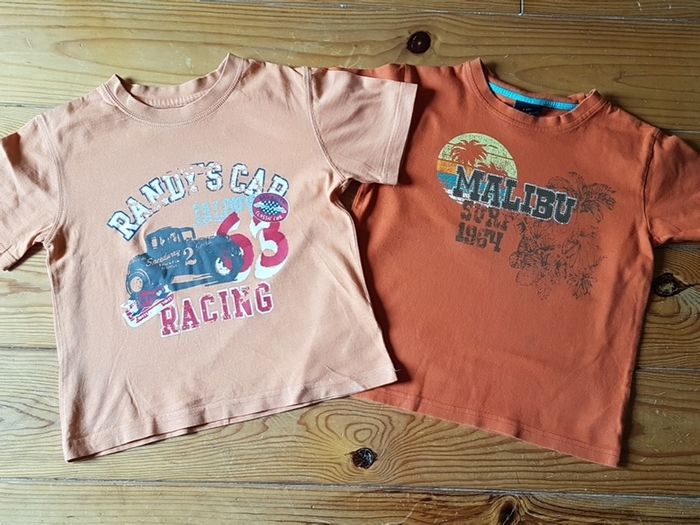 Age 3-4 Two Orange Teeshirts