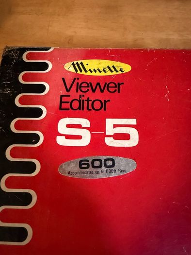 Minette S-5. Viewer Editor. and Minette Sound Adaptor. S-4/S-5. Both in Original Boxes.