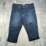 Levis 721 Ladies Jeans High Rise Skinny Blue Stretch Denim SIZE W34 L29 Image 2