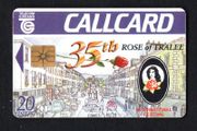 1993 Ireland 20 unit 35th Rose of Tralee competition in 1993 (Gemplus GEM1) Call Card Used. Telecom Eireann card number 1046.