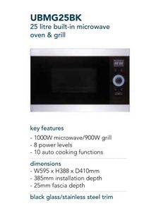 Built In Microwave