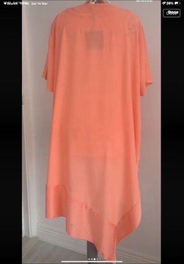 tunic Bnwt short sleeve tunic top asymmetrical freesize  14/16