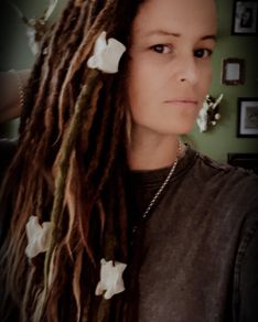 One Jumbo Ethically Sourced Bone Spine Vertebrae Dreadlock Bead