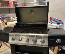 Outdoor gas bbq