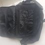 Black Travel Shoulder Bag. Image 3