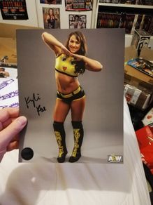 WWE AEW Kylie Rae Autograph - Certified