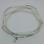 Chrysalis Friendship Pearl White Wrap Bracelet Or Can Be Worn As A Necklace CAN POST Image 3