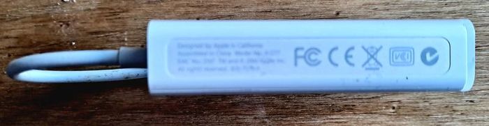Apple USB Ethernet Adaptor