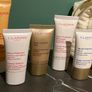 Bundle of Clarins Products with bag + 2 Soap and Glory Body Butter Tubs - Brand New Image 5