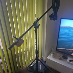 Photography Boom Stand with Softbox - excellent conditio