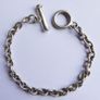Vintage Estate Sterling Silver 925 Bracelet length 8" - 16.2g Image 10