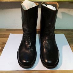 Vintage Mongolian Horse Riding Leather Boots