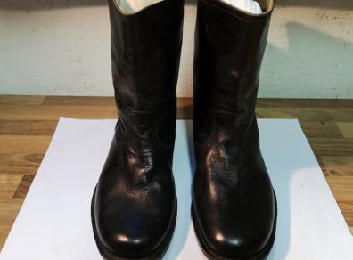 Vintage Mongolian Horse Riding Leather Boots