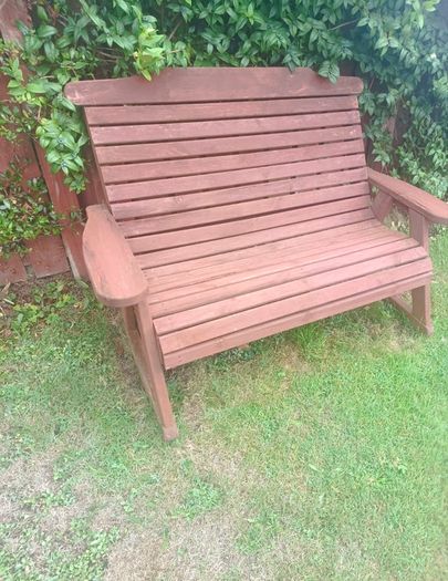 Timber 2-Seater Rocking Bench