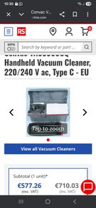 Convav 3000c Vacuum