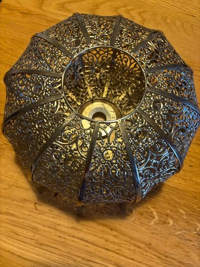 Silver Light Shade