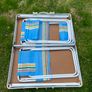 Vintage Stiliac fold up picnic table and chairs Image 2
