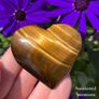 Variety of Crystal Heart Gemstones Rose Quartz, Tigers Eye, Opalite, Clear Quartz, Calcite, and more Image 6