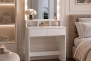 Dressing Table with Hollywood LED Mirror