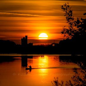 River Lee Sunrise Framed Print