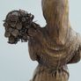 FIGURE - Vintage - Carved Oak Image 8