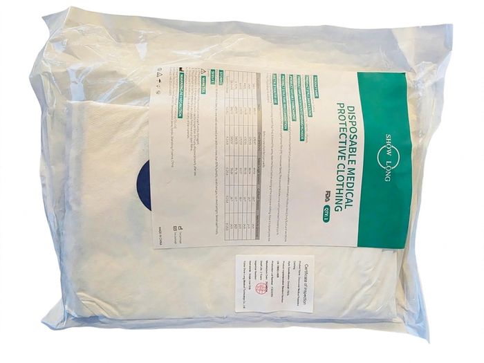 Disposable Coveralls White with Hood - XL / 175 - Painting / DIY / Farm - Non-Medical