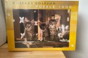 Vintage Whiskas Edition 1000 piece cat Jigsaw