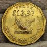 Thank You Token 13.97 Pounds Value Image 2