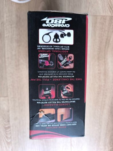 Brand New CrossCore Sling Trainer Bodyweight Fitness Resistance Straps Trainer DVD and Exercise Guide Book bodyweight training system