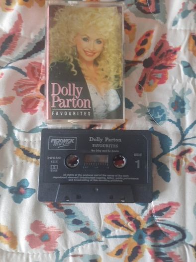 vintage dolly Parton cassette
