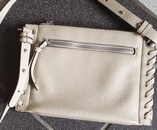 New - A Lovely Bag with Shoulder Strap - 4 inner sections - Pocket on outside - #