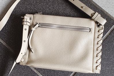 New - A Lovely Bag with Shoulder Strap - 4 inner sections - Pocket on outside - #