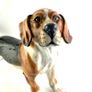 Vintage Giovanni Ronzan Beagle Figurine Image 10