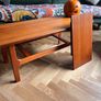 Mid century teak coffee table vintage retro Image 3