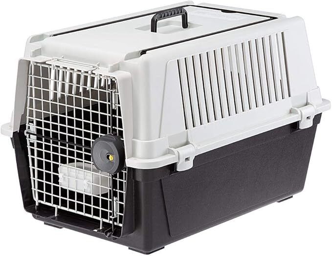 Dog or cat kennel / crate / transport box 68 x 49 x 45.5 cm (used only once)