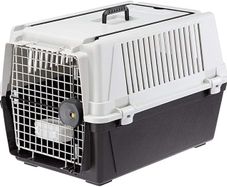 Dog or cat kennel / crate / transport box 68 x 49 x 45.5 cm (used only once)