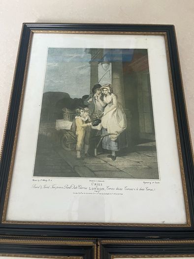 Trio Of Cries Of London Early Prints